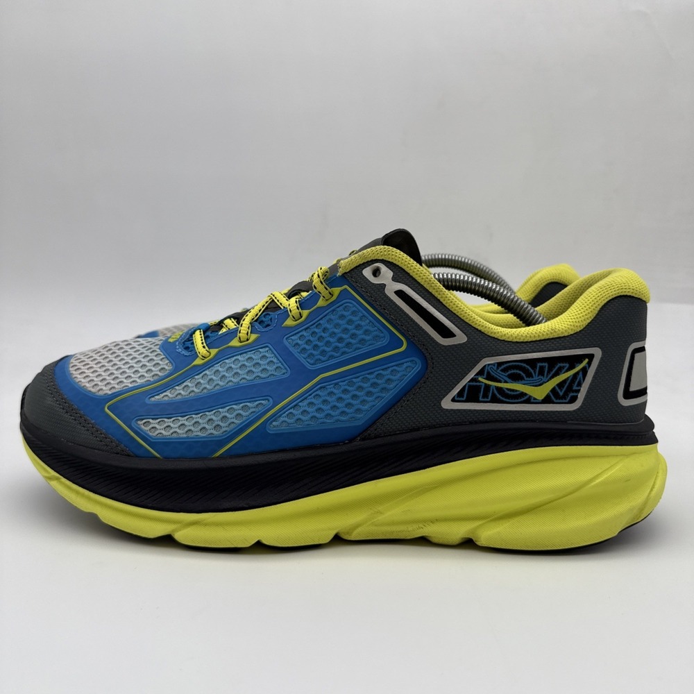 Hoka One Unisex Mens SZ 12/Women's SZ 13 Clifton One 9 2025 Blue Citrus